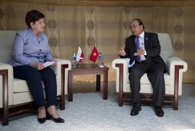 Ułan Bator: Spotkanie premier Beaty Szydło z premierem Wietnamu